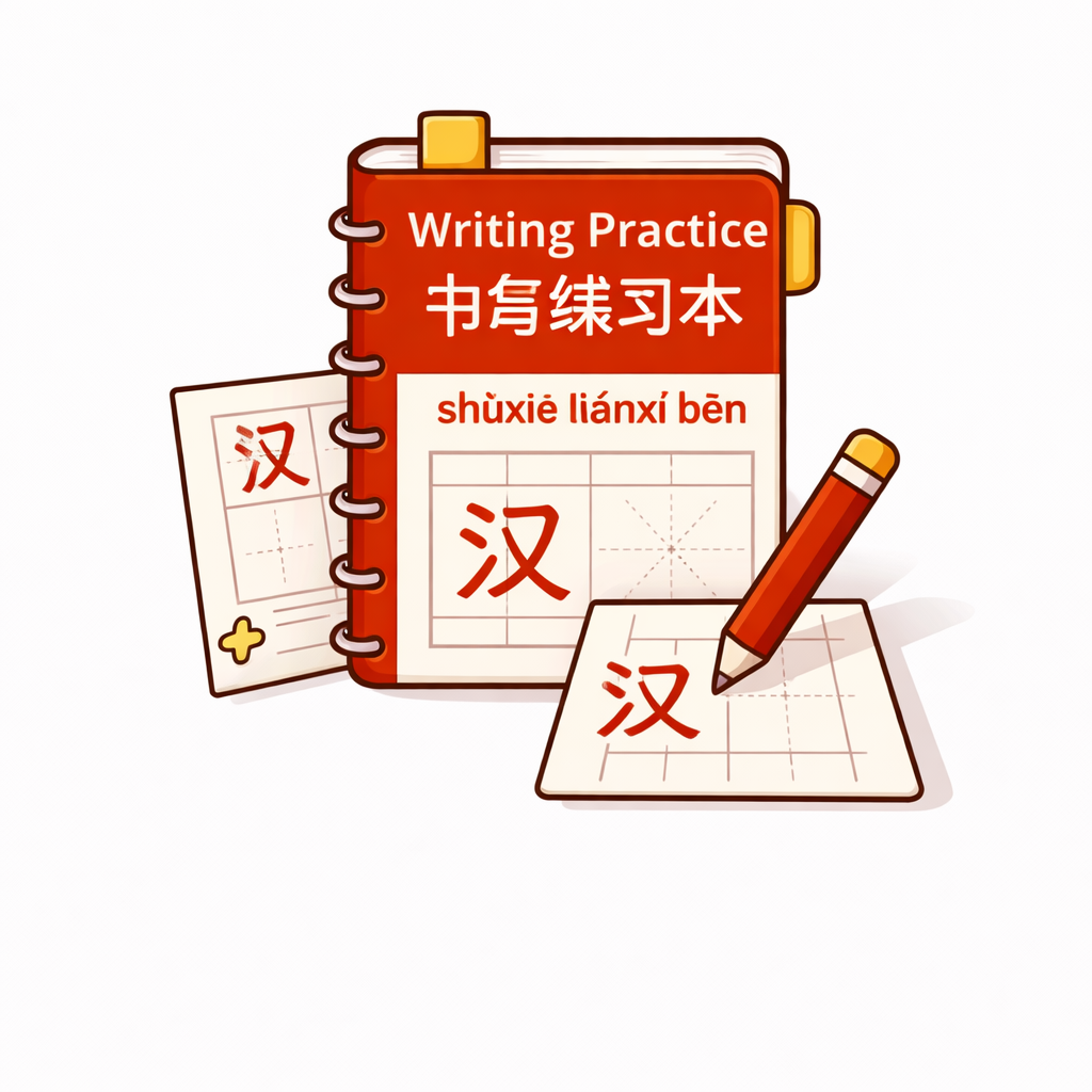 Mandarin Writing Practice Workbook