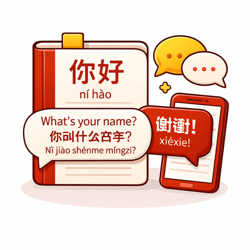 Mandarin Common Phrases & Conversations Pack