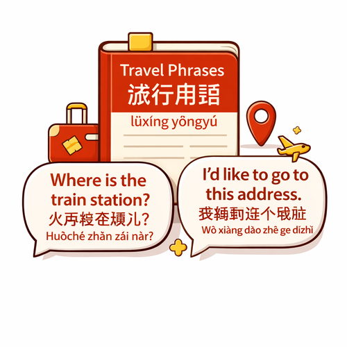 Mandarin Travel Phrases Mini Guide