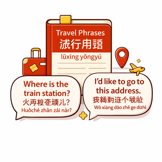 Mandarin Travel Phrases Mini Guide